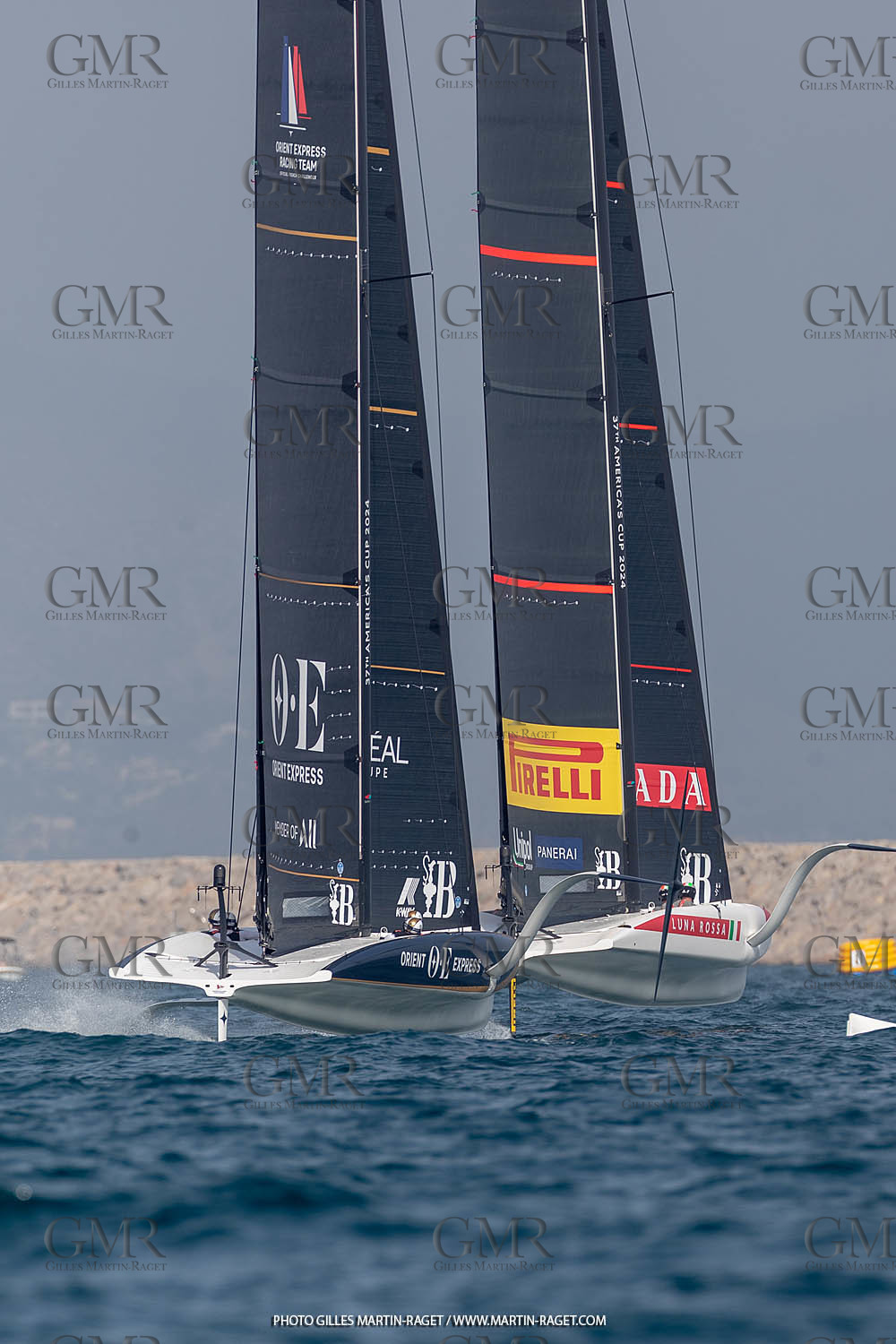 15 09 2023, Vilanova i La Geltru (ESP), 37th America's Cup, Preliminary Regatta N° 1, Race Day 3