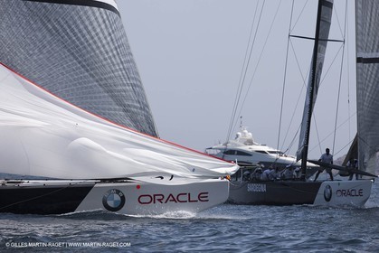 23 05 2010 - La Maddalena (ITA, Sardinia) Louis Vuitton Trophy - BMW ORACLE Racing - Racing Day 2