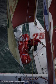 11 10 2006 -Lorient (FRA) -  Multis Orma - Entraînements Sodebo (Thomas Coville) Route du Rhum 2006