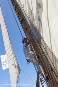 01 10 2011 - Saint Tropez (FRA,13) - Voiles de Saint Tropez 2011 - Yachts classiques - Jour 5 - A bord Mariquita