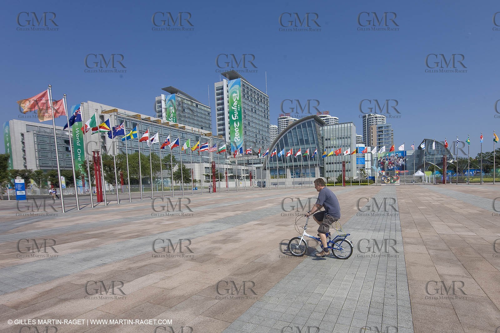 07 08 2008 - Qingdao (CHN) - Olympic games - The olympic Marina - The olympic village