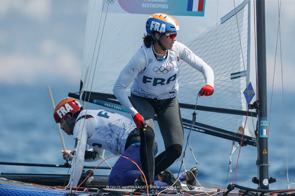 06 08 2024, Marseille (FRA), Paris 2024 Olympic Games, Sailing, Race Day 9