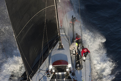 09 10 2017, Calvi (FRA,20), VOR 70 Babsy, Tentative de record autour de la Corse à la voile, skipper Franck Cammas