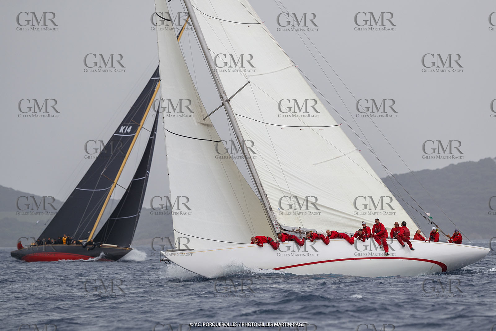 20 06 2024, Porquerolles Island (FRA,83), Chamiopnnat du monde des 12 m JI 2024, Day4