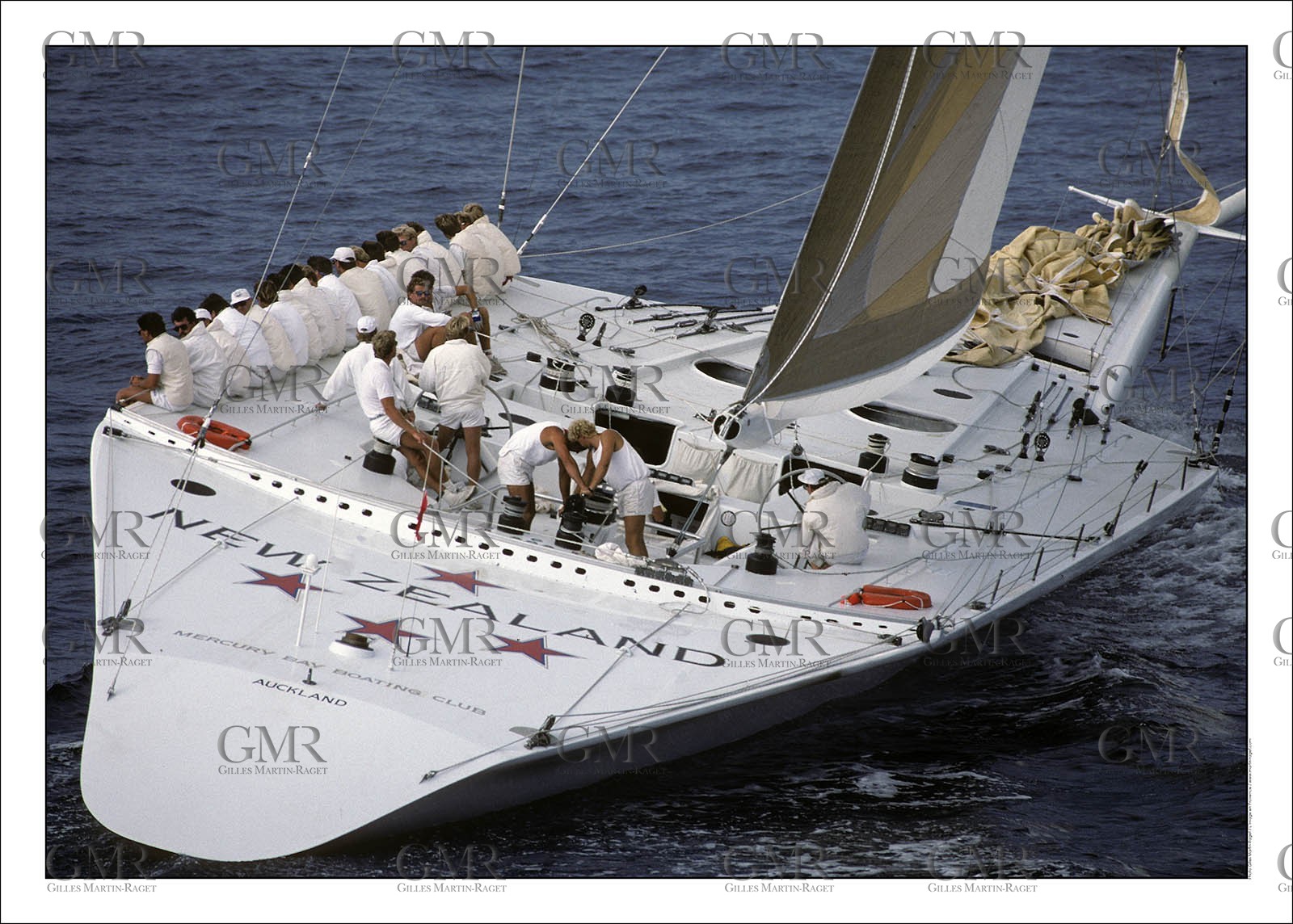 AC 27 - San Diego 88 - Big Boat