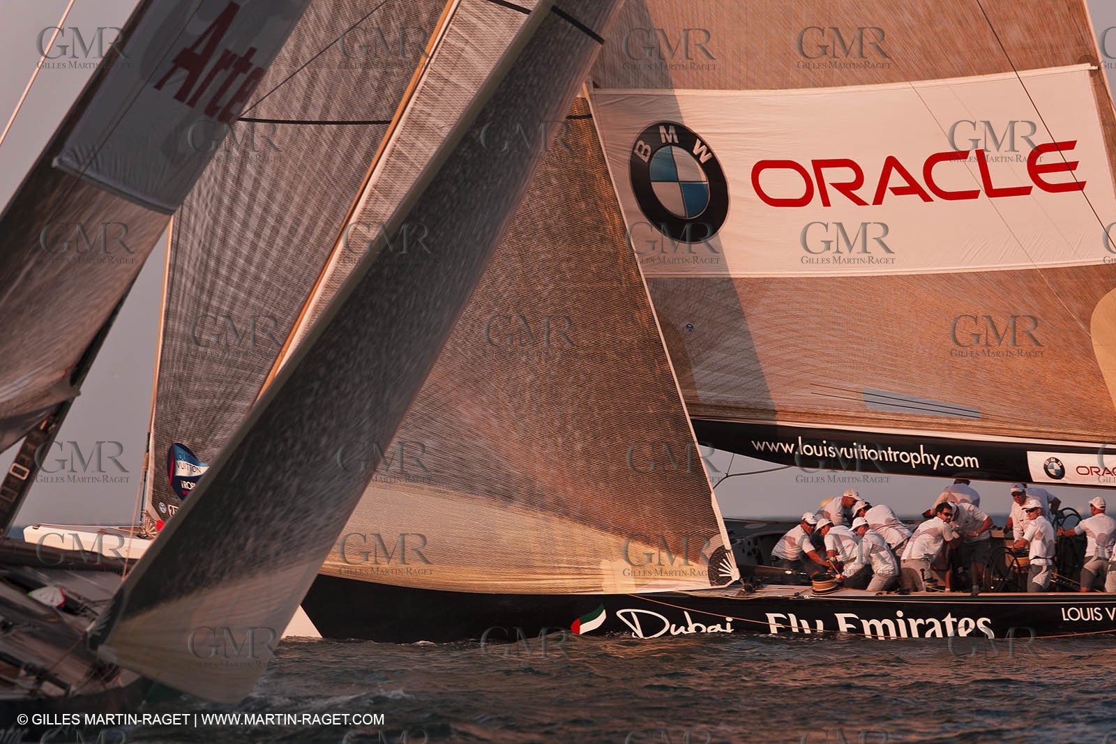 21 11 2010 - Dubai (UAE) - Dubai Louis Vuitton Trophy -  Round 2 - BMW ORACLE Racing