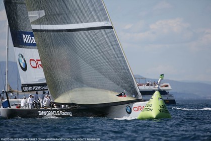 14 05 2007-Valencia (Spain)- 32nd America's Cup - Louis Vuitton Cup - Semi-final - Day 1 - BMW ORACLE racing