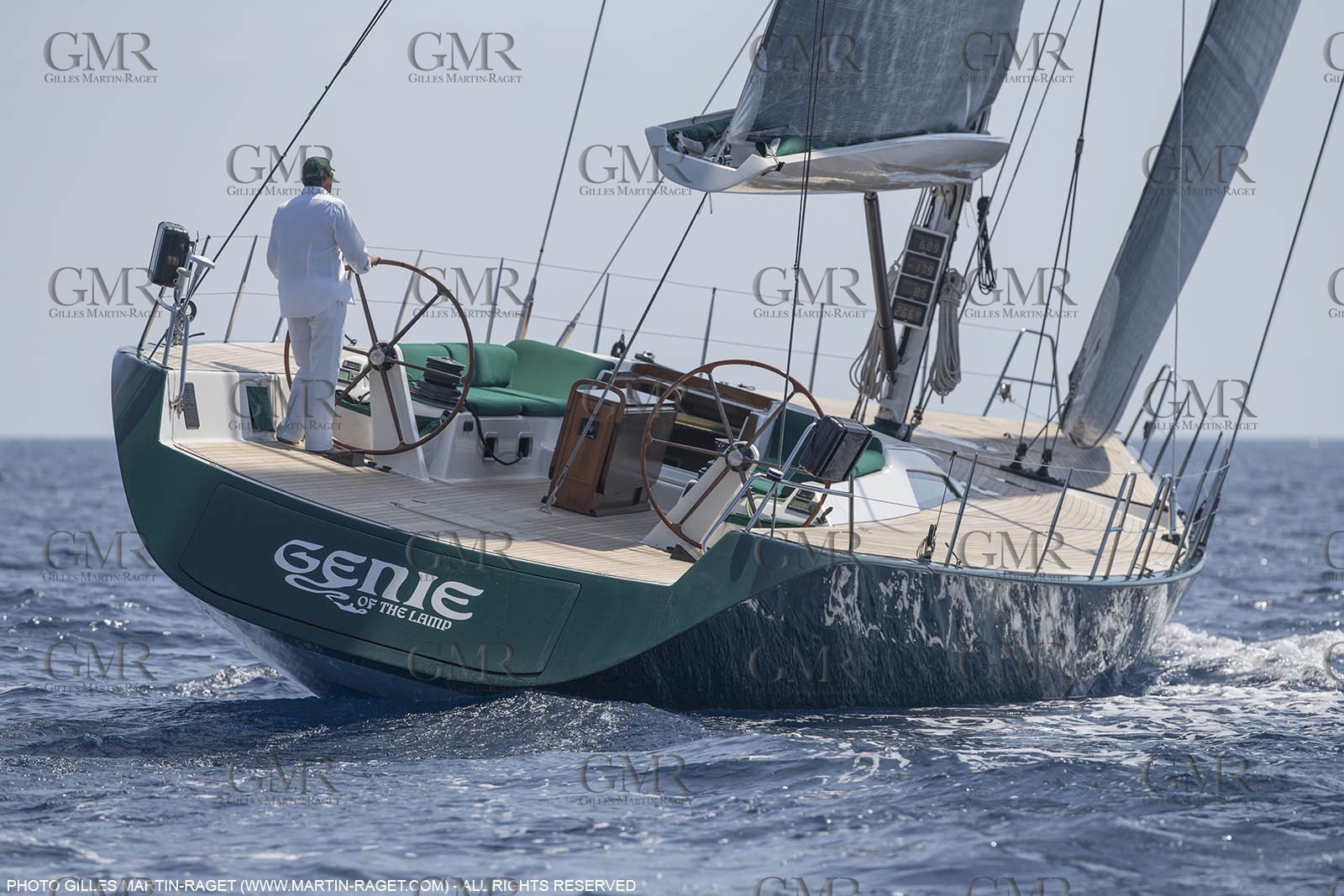 25 06 2015, Saint Tropez (FRA,83) , Sailing, Super yachts, Wally, Genie of The Lamp