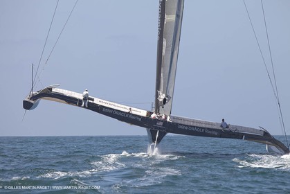 08 08 2009 - San Diego (USA,CA) - 33rd America's Cup - BMW ORACLE Racing - 90 ft Trimaran testings