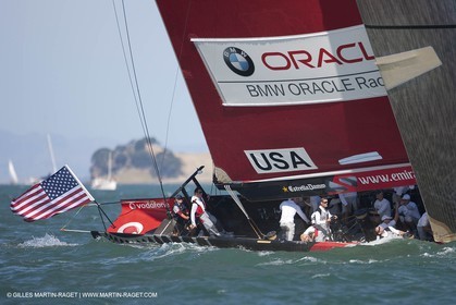08 02 2009 - Auckland (NZL) -  Louis Vuitton Pacific Series -  Racing Day 8 - Round Robin 2