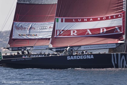 23 05 2010 - La Maddalena (ITA, Sardinia) Louis Vuitton Trophy - BMW ORACLE Racing - Racing Day 2