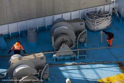 16 02 2012 - Ajaccio (FRA, Corse) - Compagnie la Méridionale - Le Piana en escale à Ajaccio