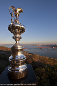04 01 2011 - San Francisco (USA, CA) - 34th America's Cup - The America's Cup in San Francisco - Golden Gate Bridge