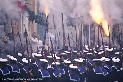 Saint Tropez (FRA,83), the Bravade fest