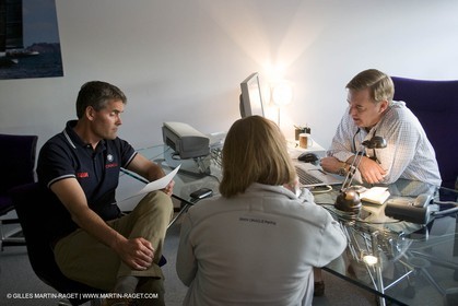 17 03 2007 - Valencia (ESP) - 33rd America's Cup - BMW ORACLE Racing - 2008 Winter training - court result