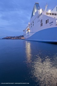 01-31-12   Marseilles (FRA,13) Bastia (FRA,Corsica)   Launching cruising trip and Christening ceremony of PIANA, last ferry ship from La Meridionale