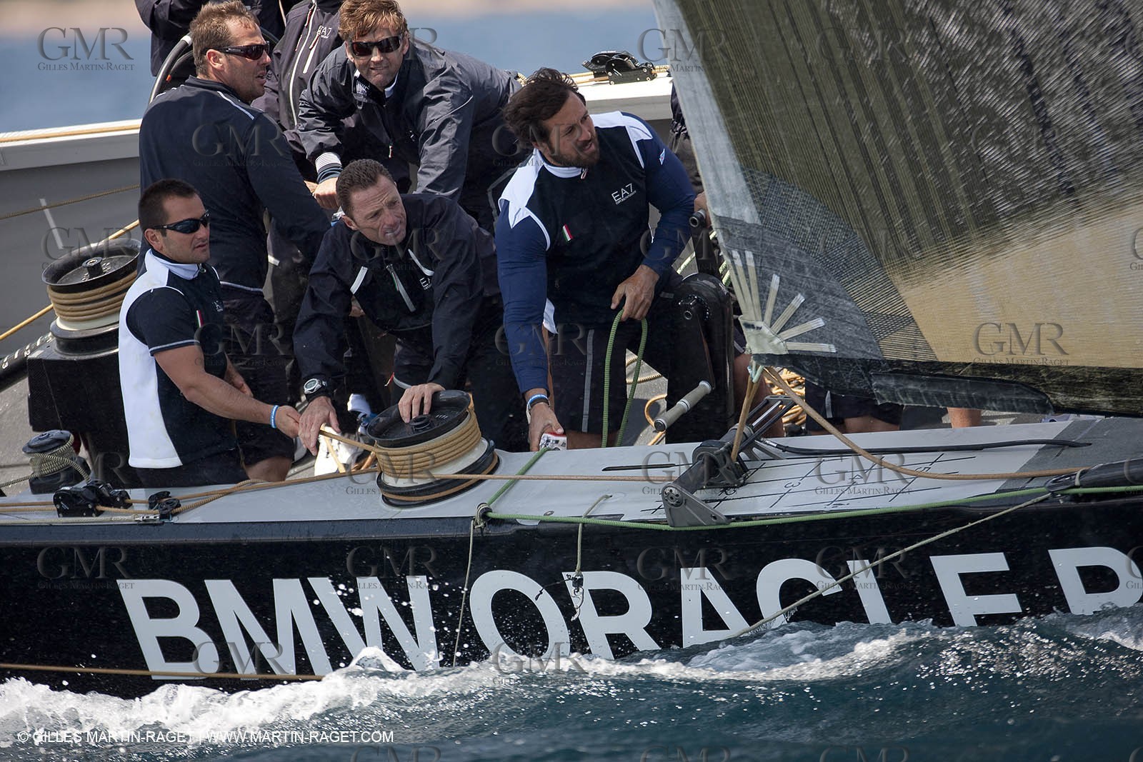 19 05 2010 - La Maddalena (ITA, Sardinia) Louis Vuitton Trophy - BMW ORACLE Racing - Training