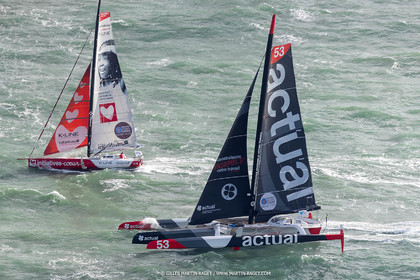 07 11 2021, Le Havre (FRA), Départ Transat Jacques Vabre 2021