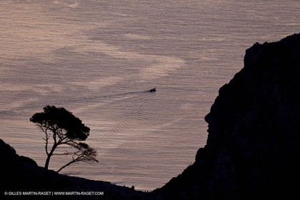 Décember 2009 - Marseille (FRA) - Les Calanques - Sormiou highs as seen from Cortiou pass