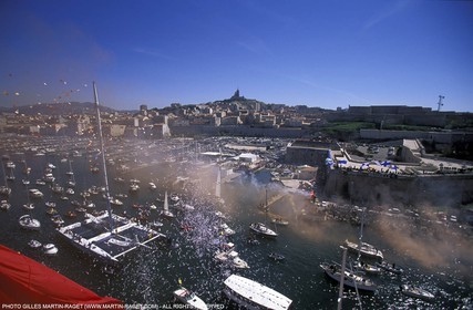 Arrivée de The Race - Parade