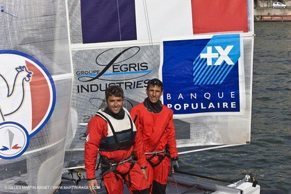 26 05 2008 - Paris (Fra, 75) - Présentation de l'Equipe Olympique de Voile sélectionnée pour les JO de Pékin