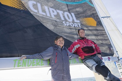 27 03 08- La Grande Motte- (FRA,34) Transat AG2R 2008- Jean-Paul Mouren- Laurent Pellecuer