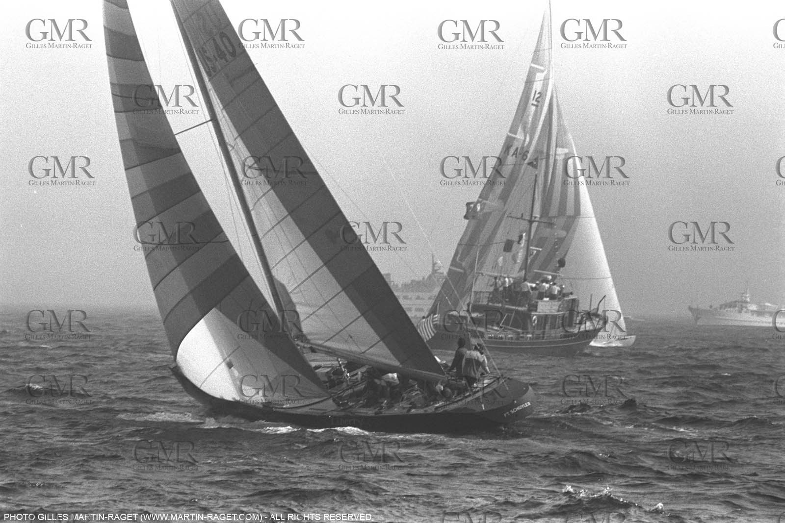 Newport 1983, Australia II Vs Liberty