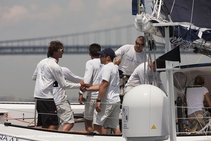 03 07 2012 - New York (USA, NY) -Krys Ocean Race prologuie - arrivée à New York