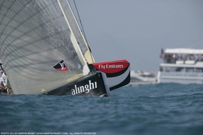 26 06 2007-Valencia (Spain)- 32nd America's Cup - Final Match - Day 3 - Alinghi vs Emirates Team New Zealand