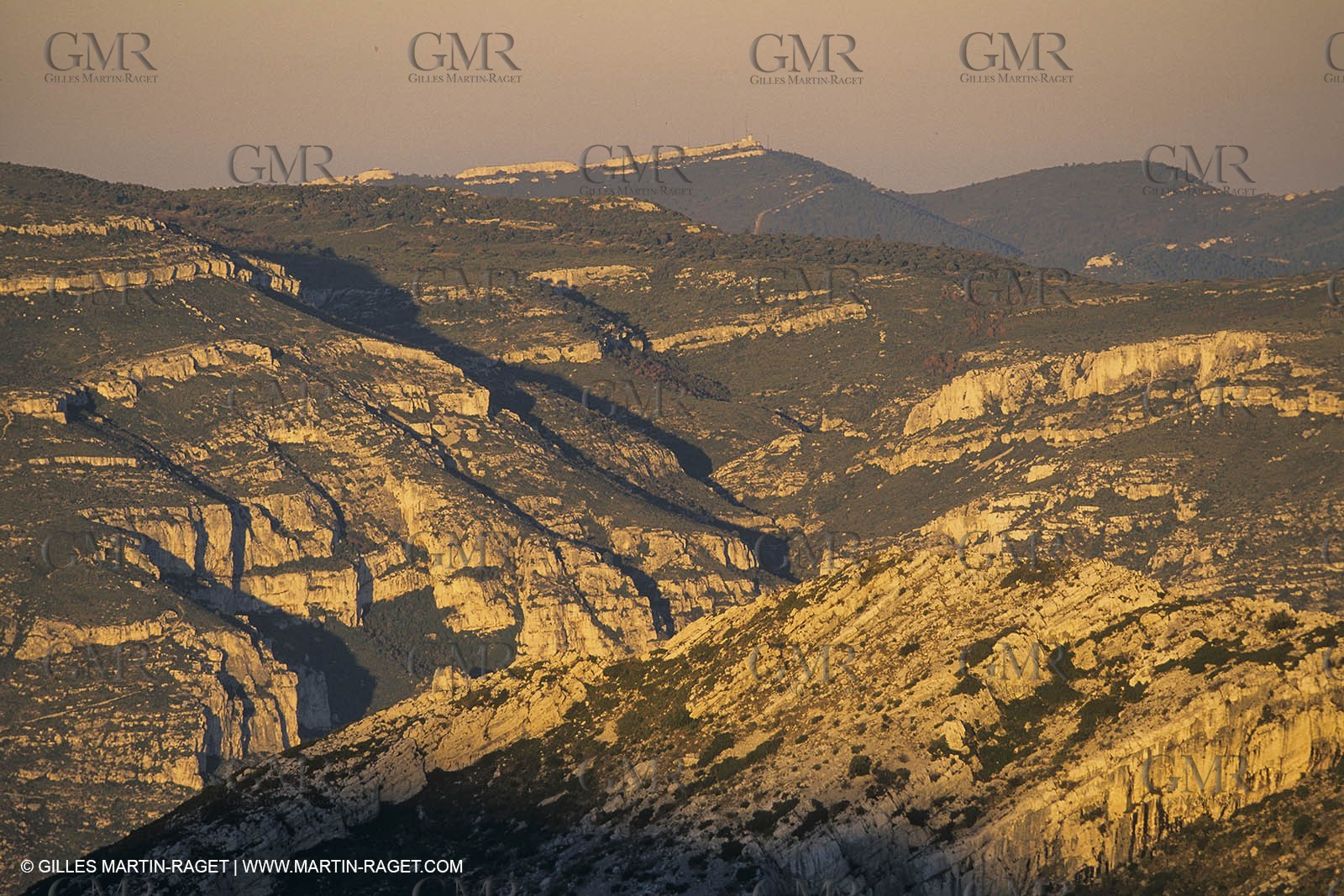 France, Provence, Collines de Pagnol, Aubagne surrounds, Garlaban mountain