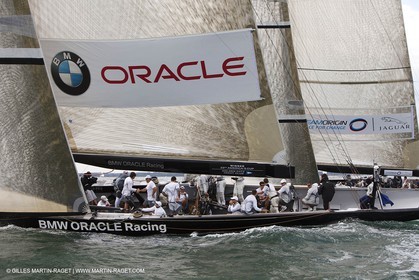 02 08 2010 - Cowes (UK, IOW) - The 1851 Cup -  BMW ORACLE Racing - Training Day.