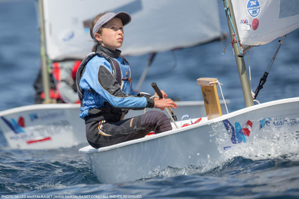 14 04 2016, Marseille (FRA,13), SNIM Dériveurs, Coupe Internationale de Printemps Optimist, Day 4