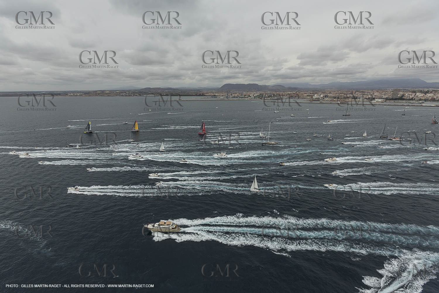 11 10 2014, Alicante (ESP), Volvo Ocean Race 2014-15, Team Alvimedica