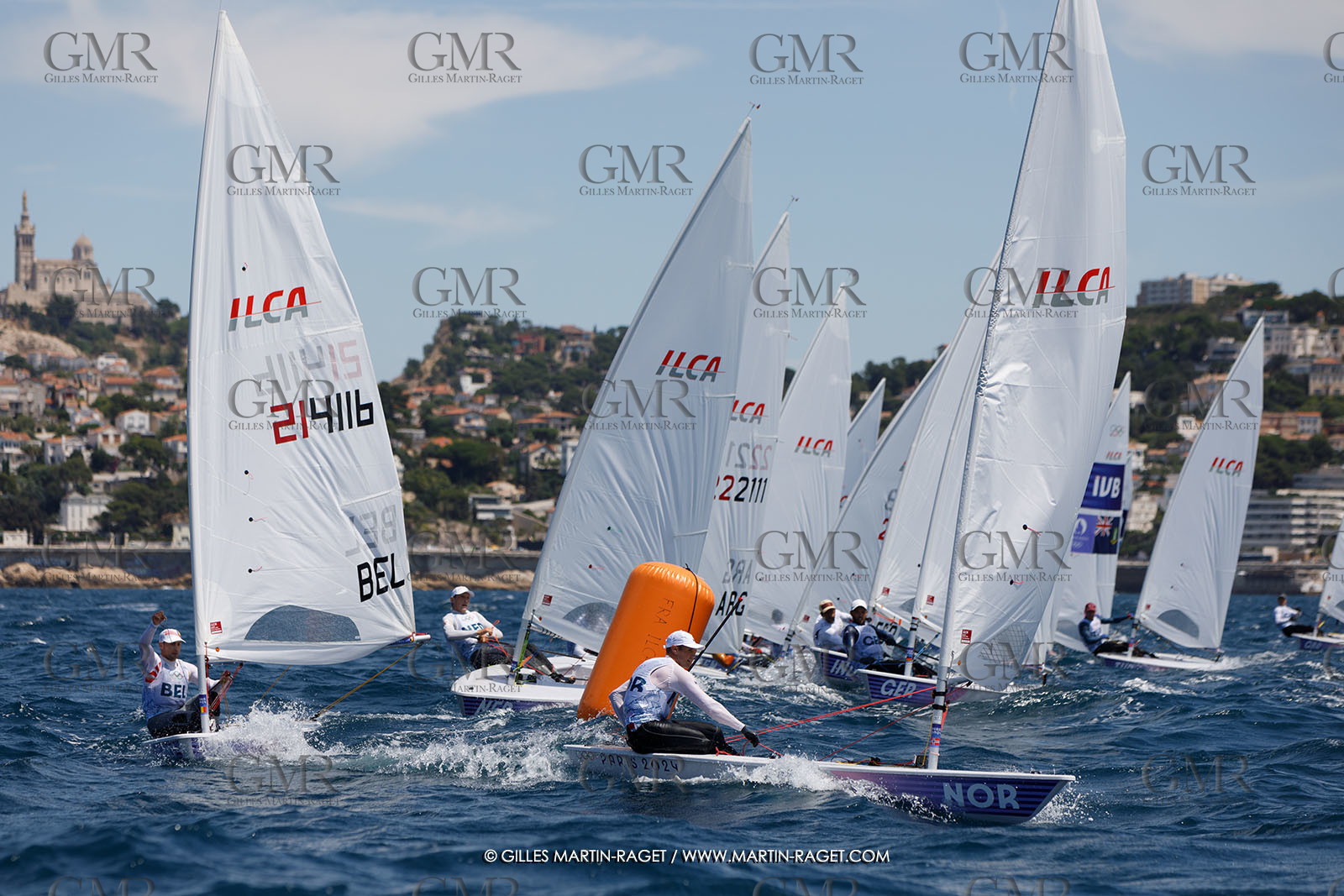 24 07 2024, Marseille (FRA), Paris 2024 Olympic Games, Sailing, Free trainings