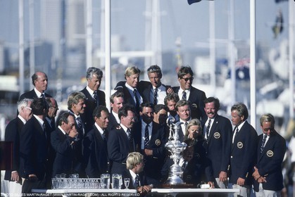 Sailing, Yacht Racing, 26th America's Cup Fremantle 1987