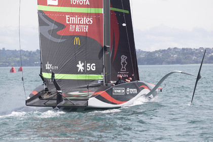 08 12 2020 - Auckland (NZL) - 36th America's Cup - Practice Sessions - Day 1