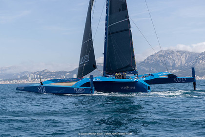 18 05 2022, Marseille (FRA), APremière navigation du trimaran Ultim SVR LAZARTIGUE à Marseille
