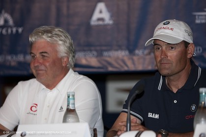 29 01 2009 - Auckland (NZL) - Louis Vuitton Pacific Series - BMW ORACLE Racing - Training