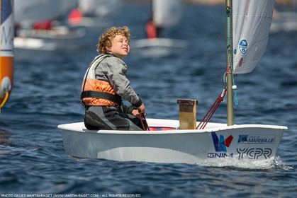14 04 2016, Marseille (FRA,13), SNIM Dériveurs, Coupe Internationale de Printemps Optimist, Day 4
