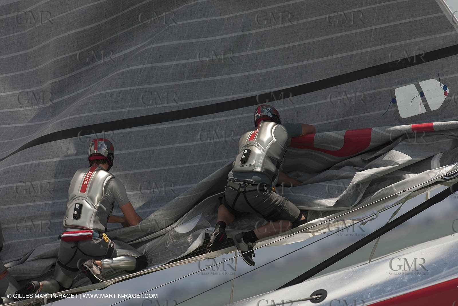 07 08 2013 - San Francisco (USA,CA) - 34th America's Cup - Louis Vuitton Cup - Semi-finals - Luna Rossa vs Artemis Racing - Race 2