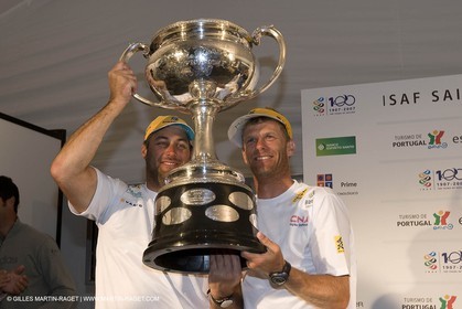 09-05-07 - ISAF SAILING WORLD CHAMPIONSHIPS - CASCAIS 2007 - DAY 6 - Star - Robert Scheidt   Bruno Prada (BRA) world Champion