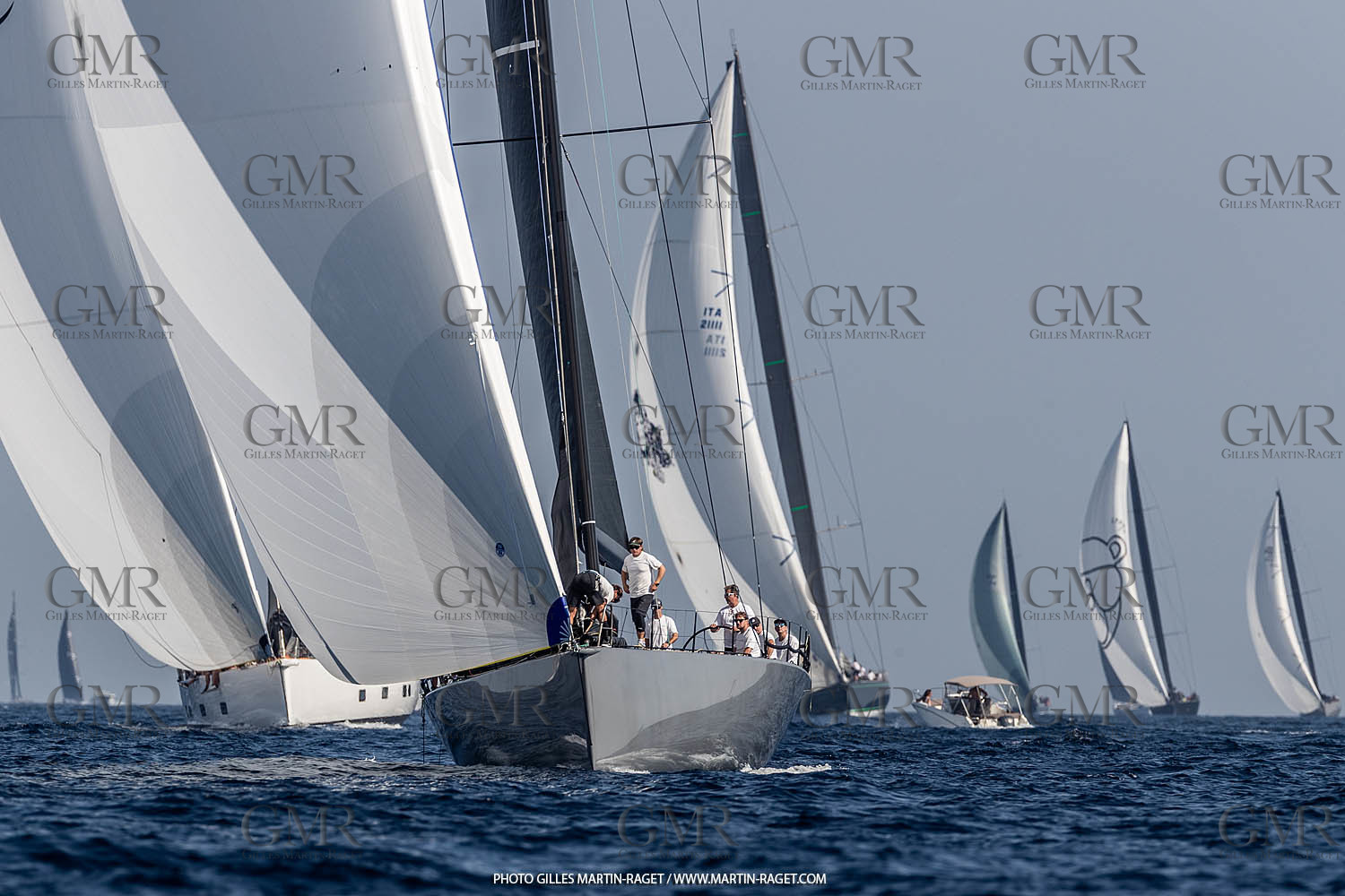 30 09 2023, Saint-Tropez (FRA,83), Les Voiles de Saint-Tropez 2023, Race day 1 for Maxi Yachts