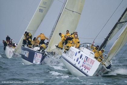 Sailing, Yacht Racing, Admiral's Cup, Cowes Week, Cowes (UK, IOW)
