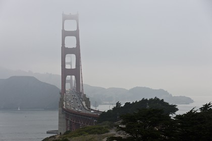 07 01 2011 - San Francisco (USA,CA) -  - Golden Gate bridge - Lincoln Park
