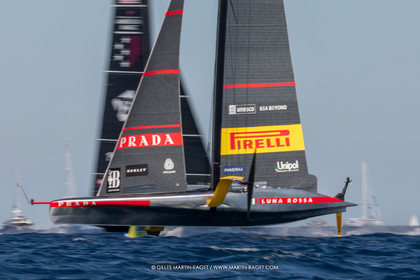 16 09 2024, Barcelona (ESP), 37th America's Cup, Louis Vuitton Cup Semi-final, Race Day 2