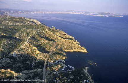 Côte bleue, calanque de Méjean
