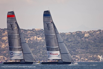 23 05 2010 - La Maddalena (ITA, Sardinia) Louis Vuitton Trophy - BMW ORACLE Racing - Racing Day 2