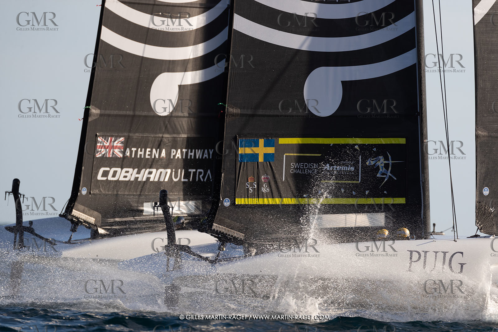 11 10 2024, Barcelona (ESP), Louis Vuitton 37th America's Cup, Puig Women America's Cup, semi finals