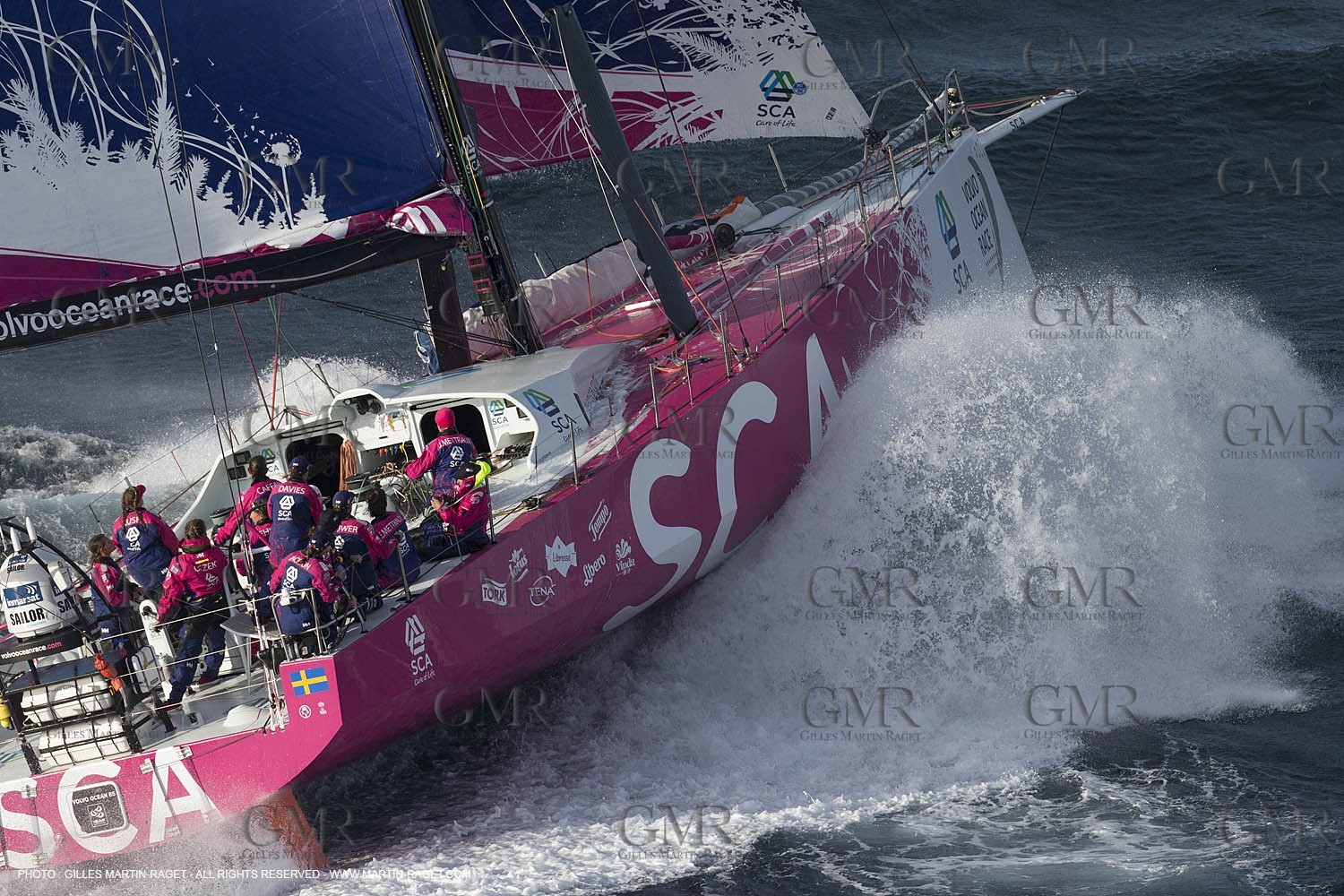 19 11 2014, Cape Town (ZAF), Volvo Ocean Race 2014-15, Team Alvimedica, Start Leg 2