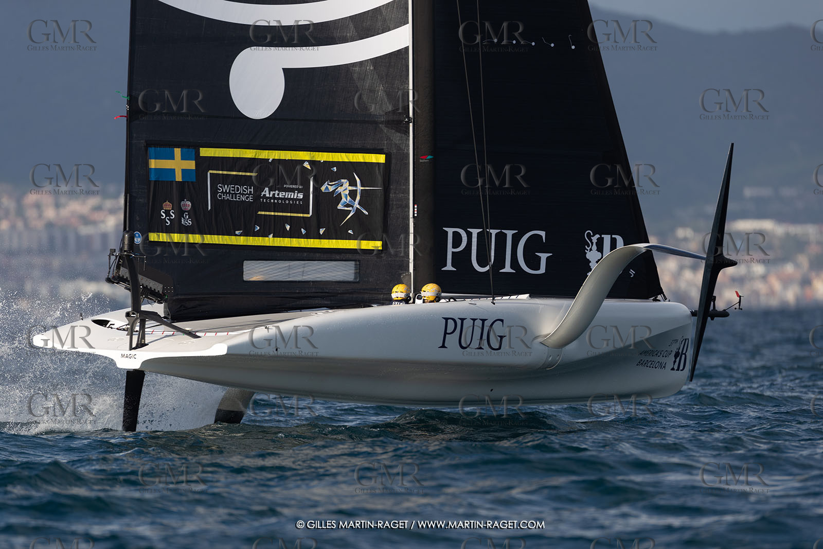 11 10 2024, Barcelona (ESP), Louis Vuitton 37th America's Cup, Puig Women America's Cup, semi finals